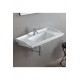 RetroGrande Nostalji Görünümlü Duvara Monte & Mobilya Uyumlu Armatür Delikli Lavabo  80x48 cm