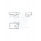 ModeraSlim Etajerli Duvara Monte & Mobilya Uyumlu Seramik Lavabo – 50x30 cm, Beyaz