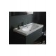 ModeraSink Yarı Gömme Etajerli Seramik Lavabo – 80x45 cm, Beyaz