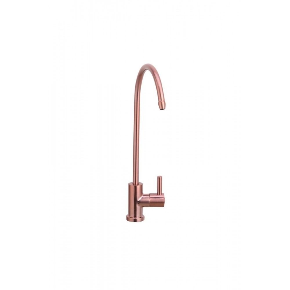 AquaLux Rose Gold Arıtma Musluğu – 360° Döner Başlık, Su Tasarruflu