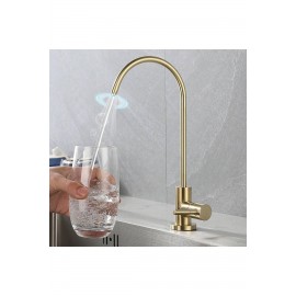 AquaGold Altın Arıtma Musluğu – 360° Döner Başlık, Su Tasarruflu