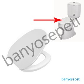Vitra Uyumlu Bergama Klozet Kapaği