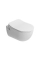 Kale Zero 2.0 Smart Sıcak ve Soğuk Entegre Taharet Musluklu Beyaz Asma Klozet Seti