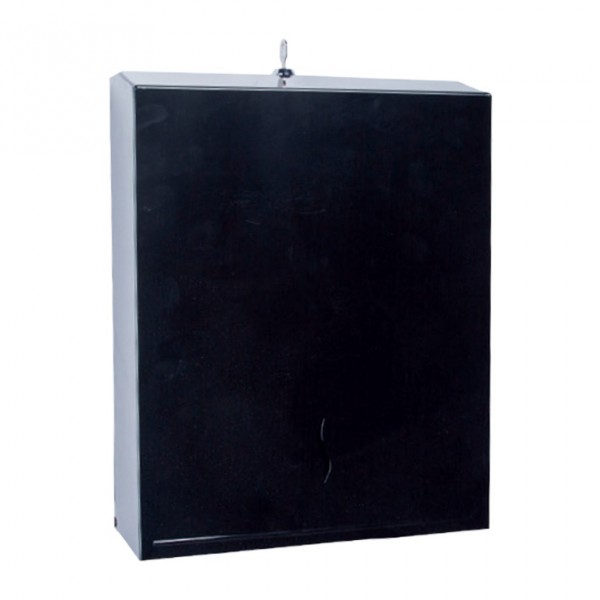 MaxiFlow Siyah Z Katlama 400 Kağıt Dispenseri