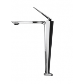 Aurora Chrome Çanak Lavabo Bataryası – Parlak Krom Kaplama, Yüksek Model